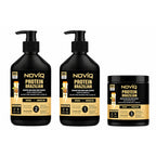 NOVIQ Keratin Vegan Shampoo & Conditioner + Keratin Hair Mask