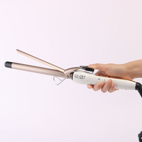 ENZO Professional Ceramic Ionic LCD Hair Curler Wand
