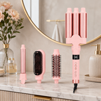 ENZO Professional 4-in-1 Ceramic Hair Styling Set