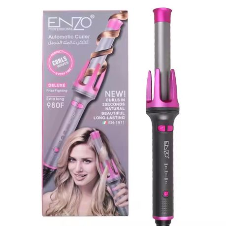 ENZO 980°F Auto Curler/Waver — Effortless Frizz-Free Waves