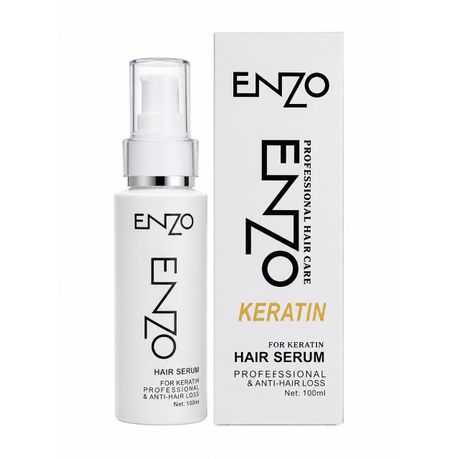 ENZO Professional Keratin Hair Serum 100ml — Anti Hair Loss & Repair