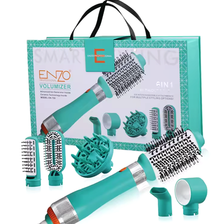 ENZO 6-in-1 Hair Styling Kit
