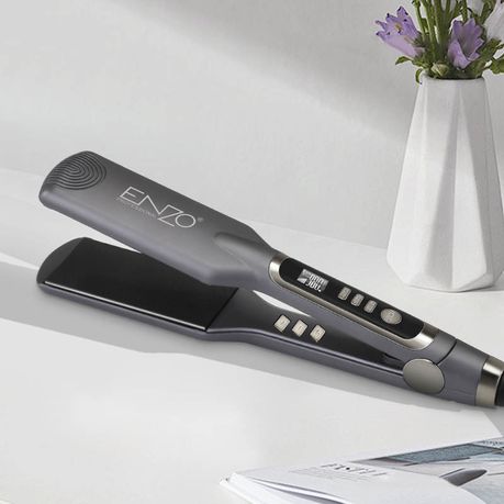 ENZO Professional Keratin Straightener + ENZO Gold Tote Bag