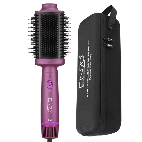 ENZO Professional 2-in-1 Hot Air Styling Comb (EN-4110)
