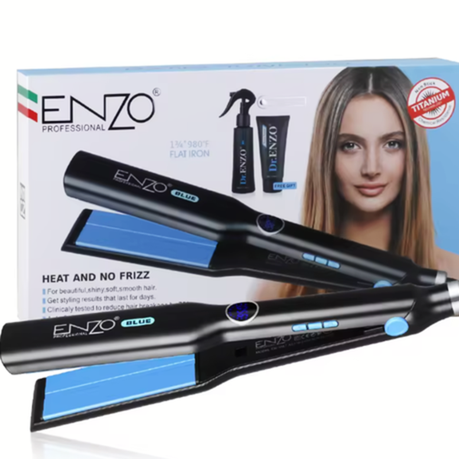ENZO Adjustable Temperature Splint Hair Straightener