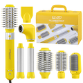ENZO 8-in-1 Detachable Hot Air Brush & Dryer Set