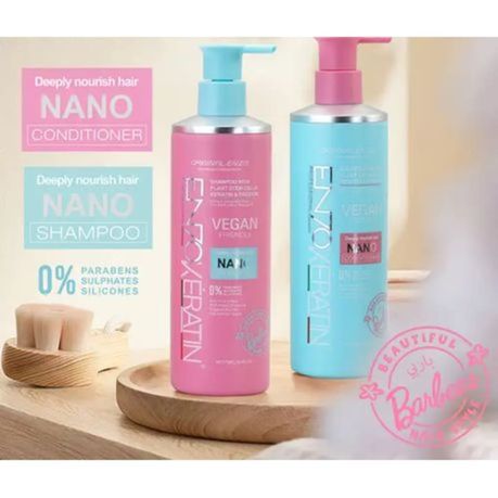 ENZO Vegan-Friendly Nano Nourishing Anti-Frizz Shampoo & Conditioner
