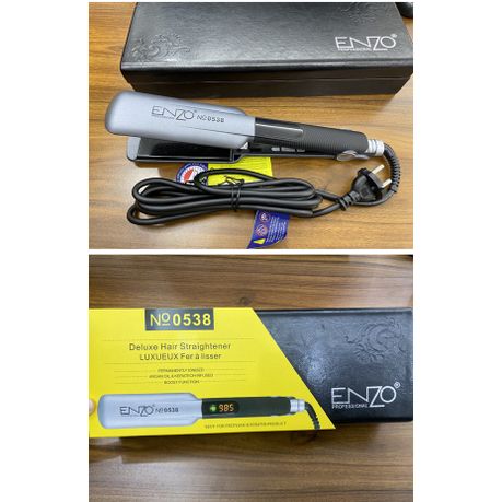 ENZO Multi-Function Deluxe Hair Straightener with LCD Digital Display