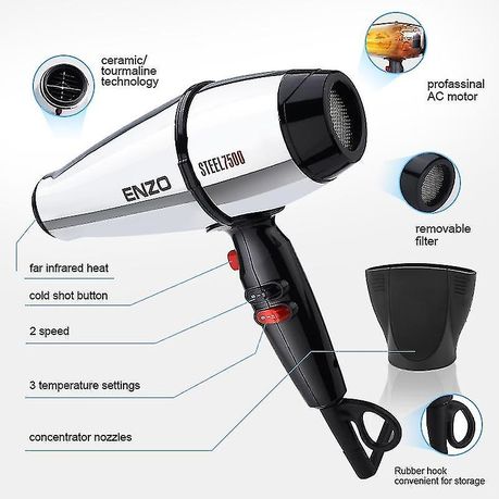 ENZO 7500W Metal Body Hair Dryer