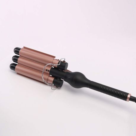 ENZO 3-Barrel Wave Curler with Coconut Serum