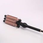 ENZO 3-Barrel Wave Curler with Coconut Serum