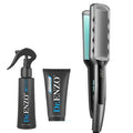 ENZO ProTitanium Coating Hair Straightener + Hair Care Spray & Lotion
