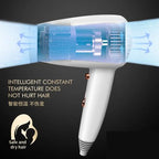 ENZO Italian No-Drill Wall Mount 1600W Hair Dryer