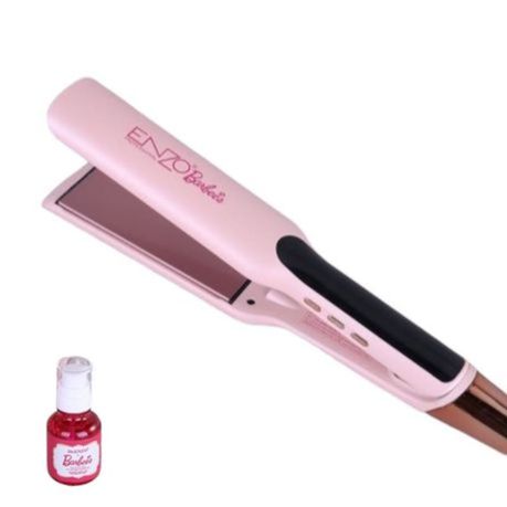 ENZO Professional Ceramic Hair Straightener with Nourishing Oil