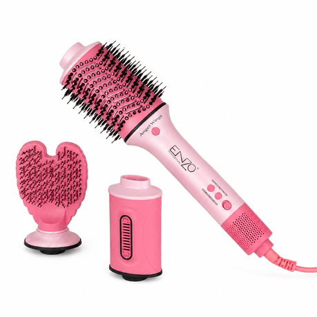 ENZO Professional 3-in-1 Hot Air Styling Brush