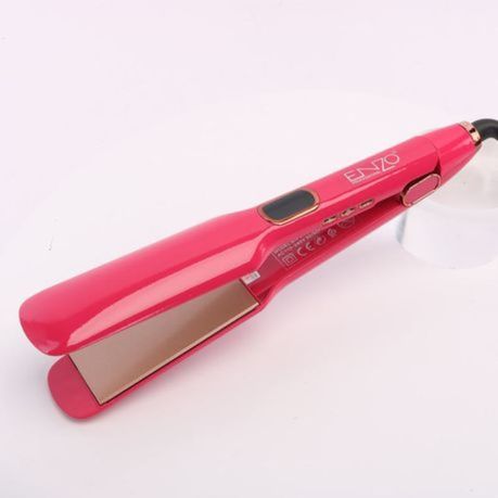 ENZO Ceramic Hair Straightener with Vitamin C Hair Wax