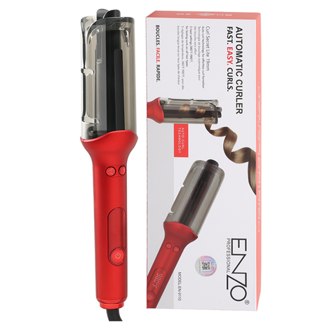 ENZO Automatic Rotary Curling Iron — 8 Heat Settings
