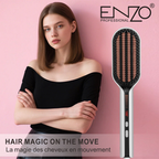ENZO Electric Ionic Hair Straightening Comb 55W