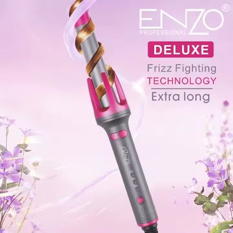 ENZO 980°F Auto Curler/Waver — Effortless Frizz-Free Waves