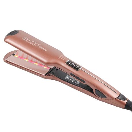 ENZO Professional Infrared Straightener + ENZO Gold Tote Bag