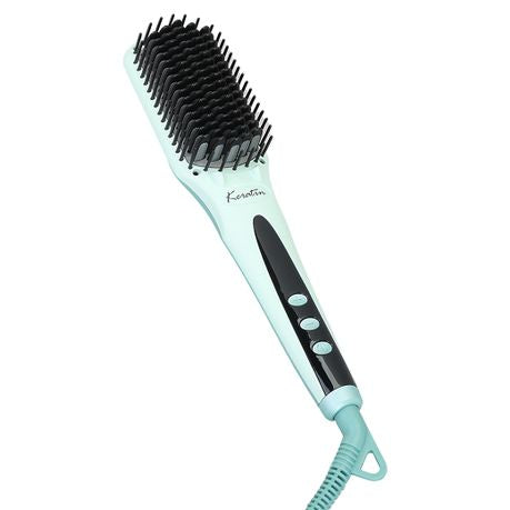 ENZO Straightening & Detangling Brush + NOVIQ Heat Spray 250ml (EN-4101)