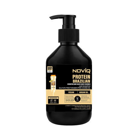 NOVIQ Vegan Shampoo 400ml — Sulfate-Free Moisturising & Repair