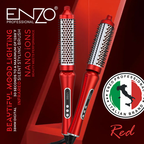 ENZO Digital Infrared Silent Styling Comb — Nano Ions, LED Display
