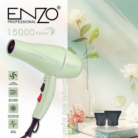 ENZO EN-111 Professional Salon Long Life DC Hair Dryer