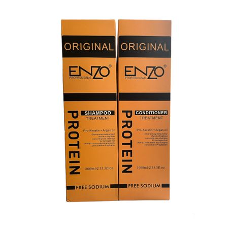 ENZO Argan Oil Shampoo & Conditioner Combo + Argan Oil