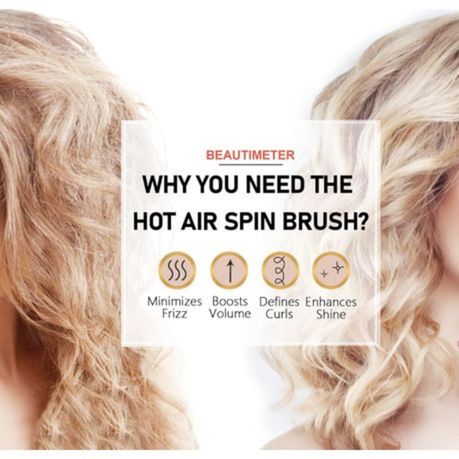 ENZO Rotating Brush Hair Dryer