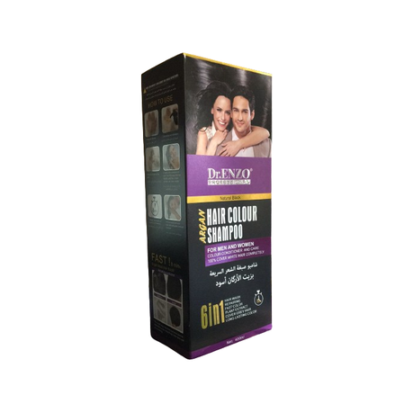 ENZO Professional Black Hair Color Shampoo 420ml