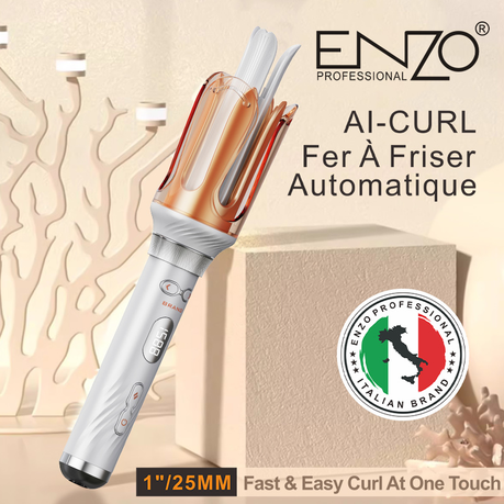 ENZO Professional Automatic Rotary Curling Iron (EN-1966)