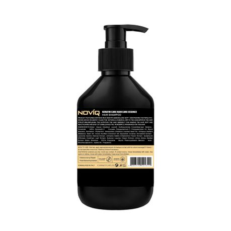 NOVIQ Vegan Shampoo 400ml — Sulfate-Free Moisturising & Repair