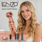 ENZO Multi-Function Hot Air Comb & Curling Styler
