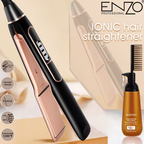 ENZO Ionic Hair Straightener with Hair Protein Treatment