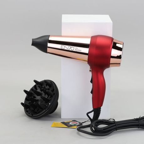 ENZO Rose Ionic Hair Dryer with Diffuser