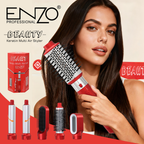 ENZO 5-in-1 Keratin Hot Air Styling Comb 1500W