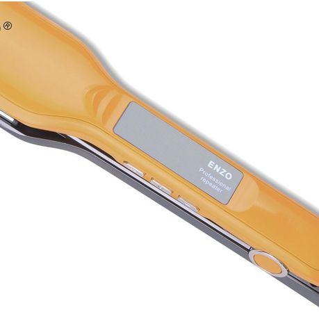 ENZO Professional Hair Straightener with Healthy Hair Vitamin Set