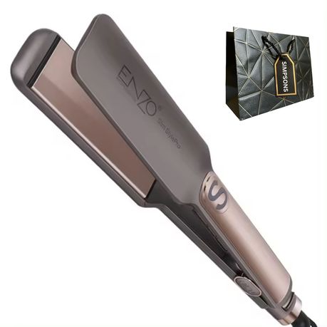 ENZO Salon Keratin Italian Hair Straightener + Luxury Bag