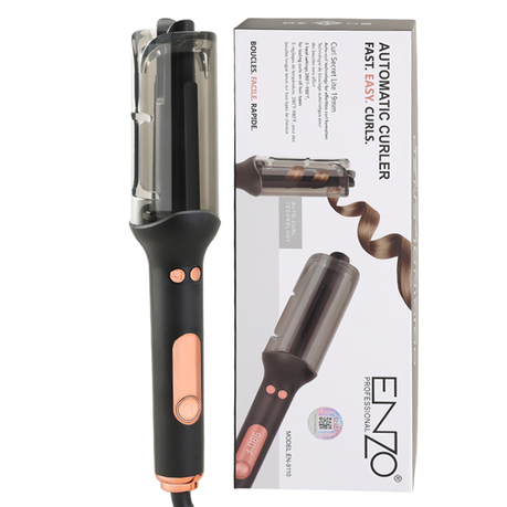 ENZO Automatic Rotary Curling Iron — 8 Heat Settings