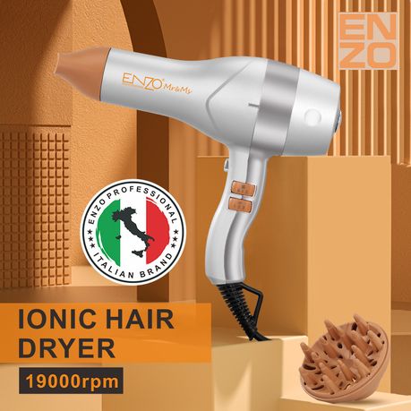 ENZO Professional Ionic Beauty Glam Hair Dryer