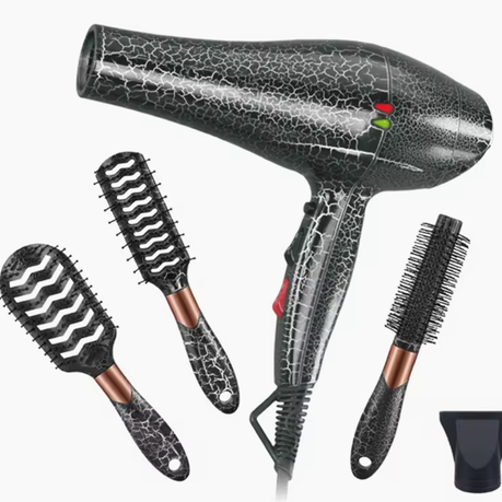 ENZO Professional Blow Dryer 4-in-1 Hair Styling Set