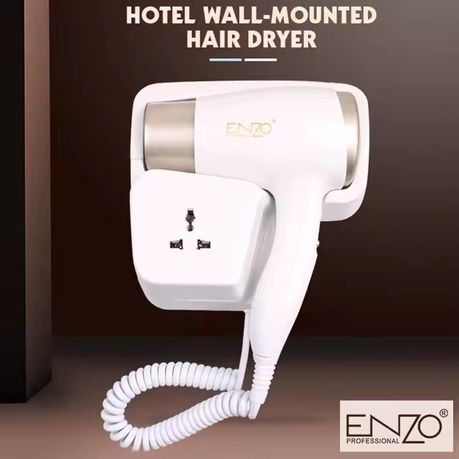 ENZO 3000W Hot and Cold Wall-Mounted Hair Dryer