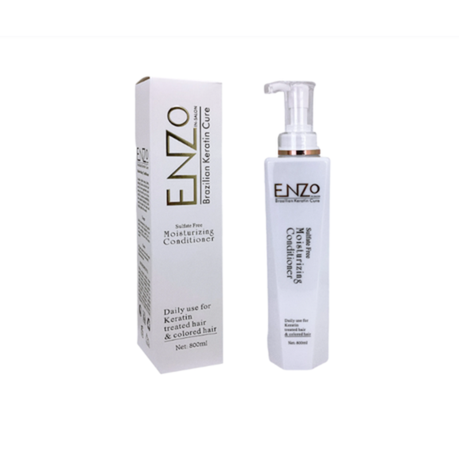 ENZO Collagen Mask, Shampoo & Conditioner for Coloured Hair + Paddle Brush