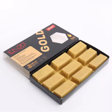 ENZO Professional Hard Hair Removal Gold Square Wax 560g