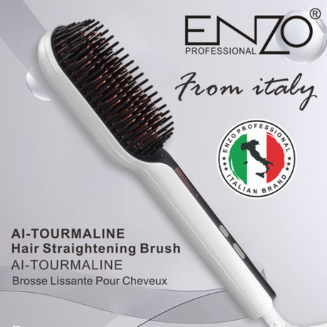 ENZO Electric Ionic Hair Straightening Comb 55W