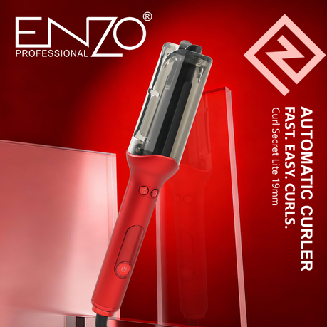ENZO Automatic Rotary Curling Iron — 8 Heat Settings