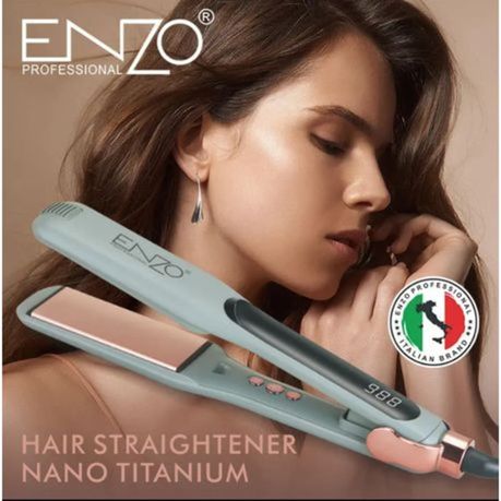 ENZO LCD Digital Ionic Keratin Flat Iron (EN-2411)