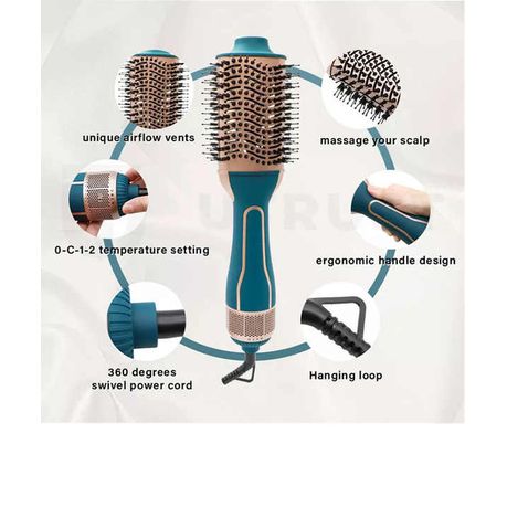 ENZO 3-in-1 Professional Blowbrush Dryer