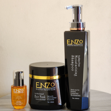 ENZO Brazilian Keratin Cure Combo